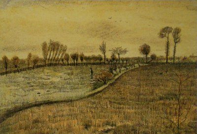 Landscape F 874v JH 3 by Vincent van Gogh